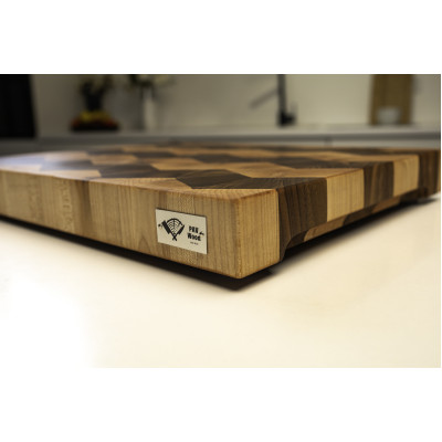 Торцева обробна дошка Зигзаг PAV-Wood 30х40х4.5 см
